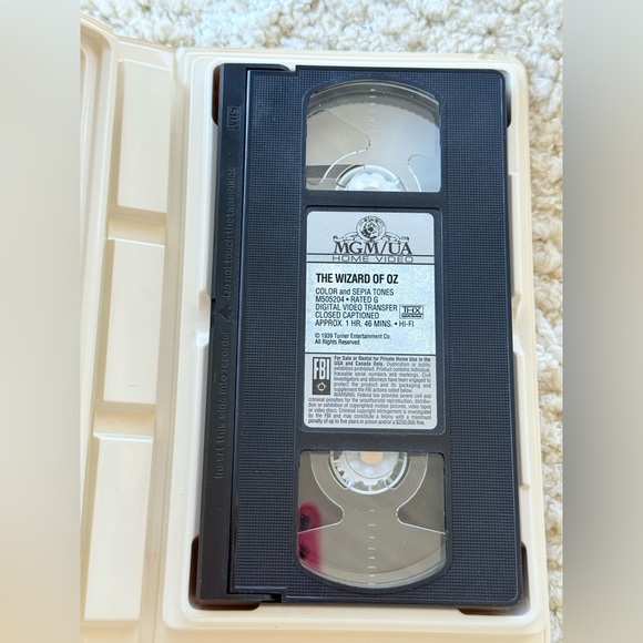 The Wizard of Oz VHS THX Mastered 1996 - Picture 6 of 8